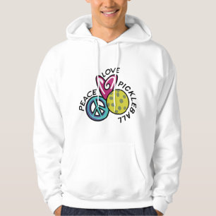 Veste À Capuche Pickleball Peace Love