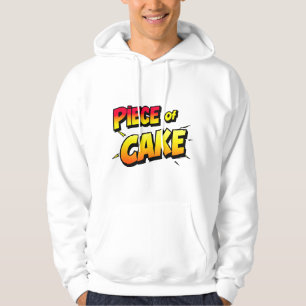 Veste À Capuche Pièce de gâteau - Typographie joueuse