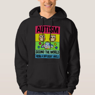 Veste À Capuche Pièce de puzzle de soutien à l'autisme Sensibilisa