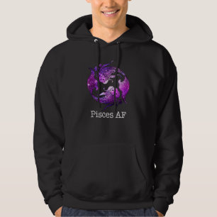 Veste À Capuche Pisces Af Poisson Zodiaque Astrologie Signe Févrie