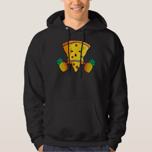 Veste À Capuche Pizza ananas Fitness Lifting Barbell Hawaiian F