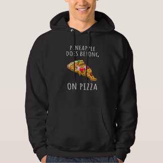 Veste À Capuche Pizza Hawaii Pineapple Pizza Food  6
