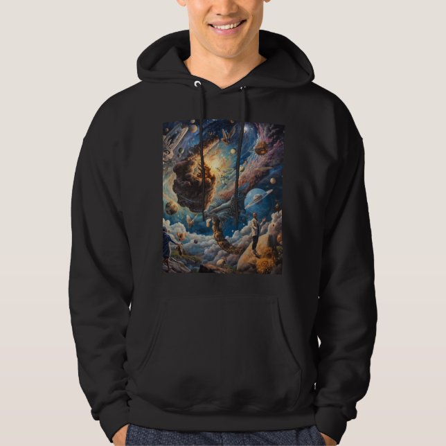 Veste À Capuche planète (Devant)