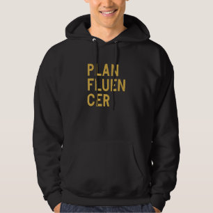 Veste À Capuche Planfluencer Bullet Journaliste Influenceur Social