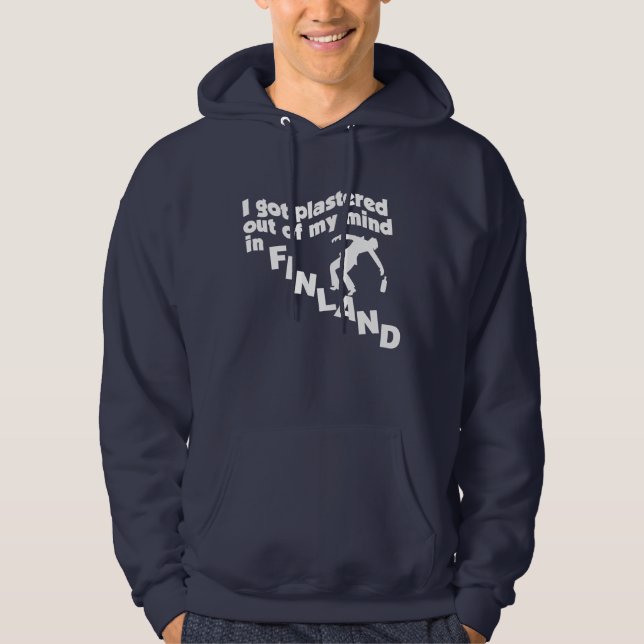 Veste À Capuche Plastiqué en chemise finlandaise (Devant)