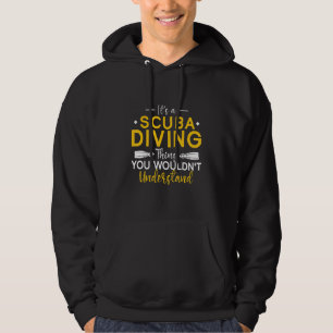 Veste À Capuche Plongée sous-marine C'est une chose de plongée en