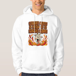 Veste À Capuche Plus chaud qu'une chèvre – Sweat-shirt drôle du Su