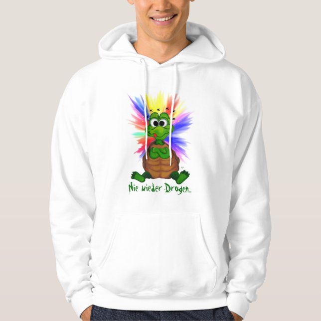 Veste À Capuche Plus de drogue (Devant)