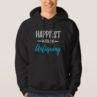 Veste À Capuche Plus Heureux Quand Je Recherche des Collectionneur