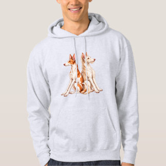 Veste À Capuche Podenco Ibizan élégant Chien de chasse Podengo