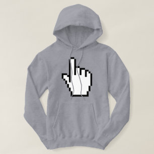 VESTE À CAPUCHE POINTEUR À MAIN / CURSEUR À SOURIS