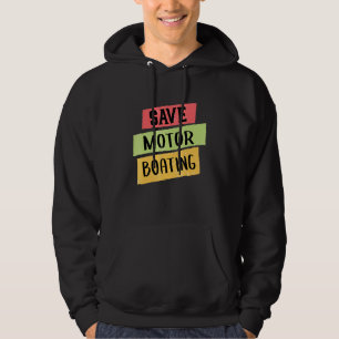 Veste À Capuche Ponton Économiser Bateau À Moteur Capitaine Hommes