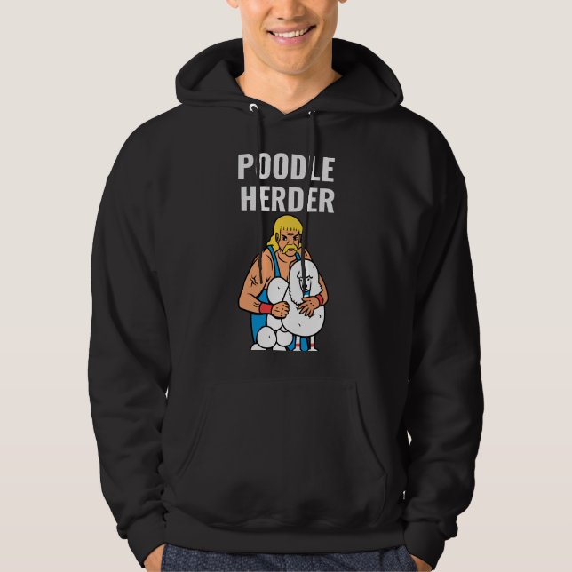 Veste À Capuche Poodle Herder (Devant)