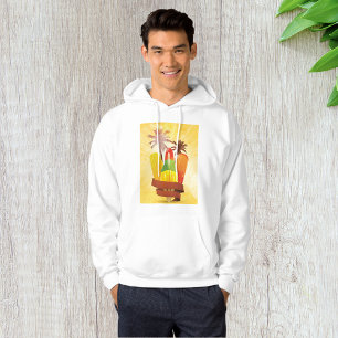 Veste À Capuche Popsicle d'été tropical et palmiers