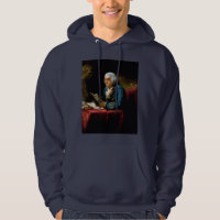 Portrait de pouce, Benjamin Franklin Père fondateu