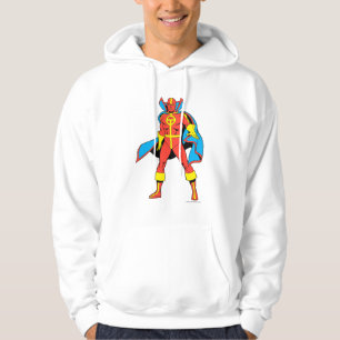 Veste À Capuche Pose de la tornade rouge