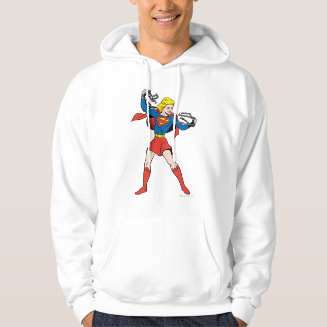 Veste À Capuche Pose Supergirl 10 (Devant)