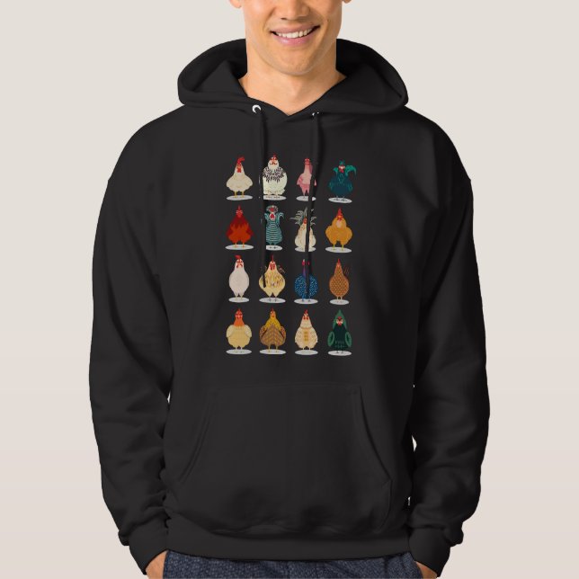 Veste À Capuche Poulet mou (Devant)