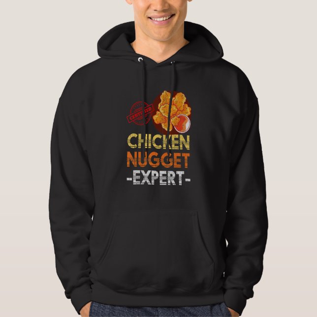 Veste À Capuche Poulet Nuggets Expert Restauration Rapide Poulet N (Devant)