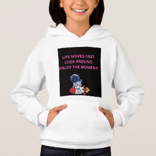 Veste à capuche pour enfants Astronaute Fusée Life