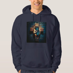 Veste À Capuche Pour nous, un enfant est né...Pour mourir, Christi