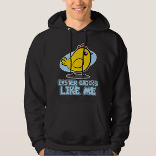 Veste À Capuche Poussins de Pâques pour hommes Poussins de Pâques