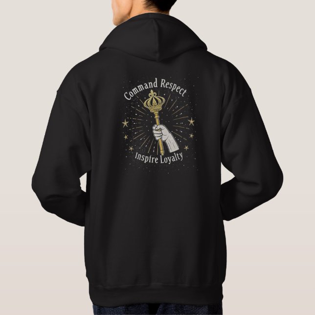 Veste À Capuche "Pouvoir royal et loyauté (Dos)