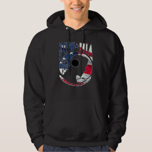 Veste À Capuche POW MIA drapeau américain Aigle vous n'êtes pas ou