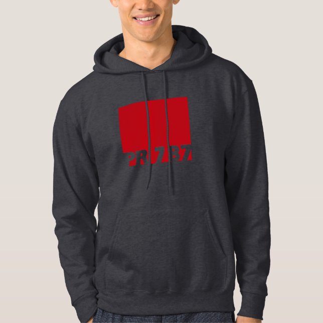 VESTE À CAPUCHE PR 787 (RED) (Devant)