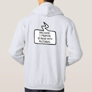 Veste À Capuche Préférer la lecture