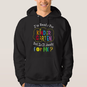 Veste À Capuche Premier Jour De La Maternelle Retour À L'École Pou