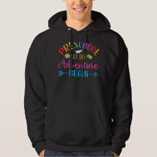 Veste À Capuche Premier Jour De L'École Primaire Laisser L'Aventur