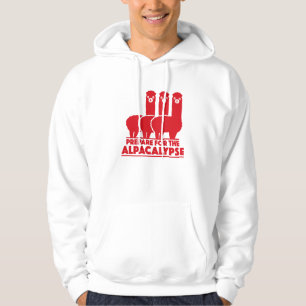 Veste À Capuche Préparez-vous à l'Alpacalypse