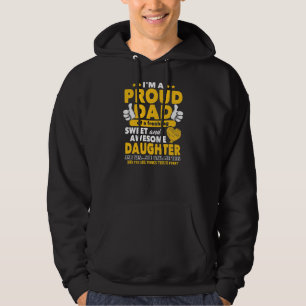 Veste À Capuche Présentations Pour Papa De Fille Fête des pères Dr