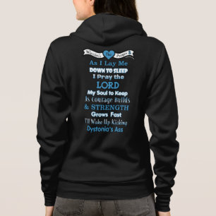 Veste À Capuche Prière du guerrier...Dystonie