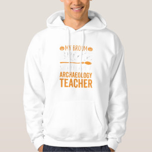 Veste À Capuche Professeur d'archéologie Balai d'Halloween Casse