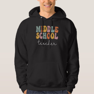 Veste À Capuche Professeur de collège Rétro Groovy Joyeux Premier