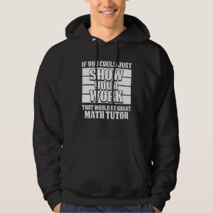 Veste À Capuche Professeur de mathématiques Travail École Éducateu