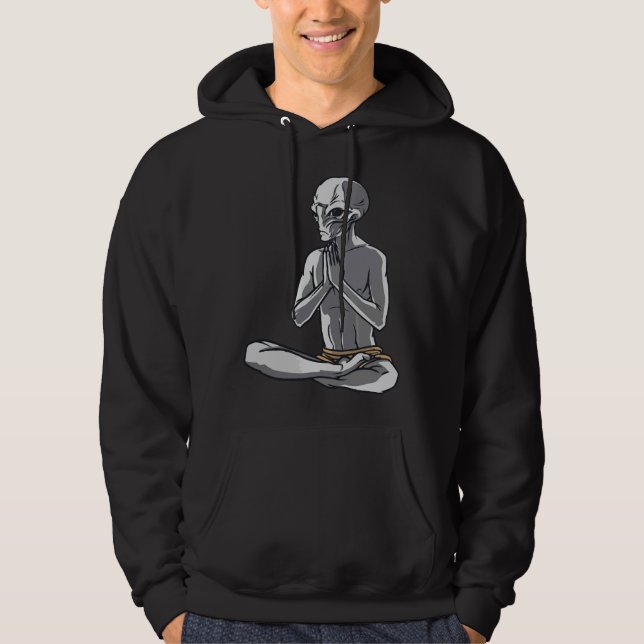 Veste À Capuche Professeur de yoga 90 (Devant)
