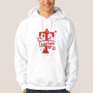 Veste À Capuche Professeur Joyeux Noël Noël Noël Alphabet Père Noë