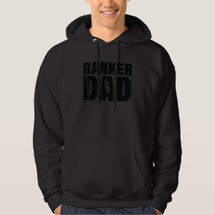 Veste À Capuche Profession métier pour les hommes Papa banquier