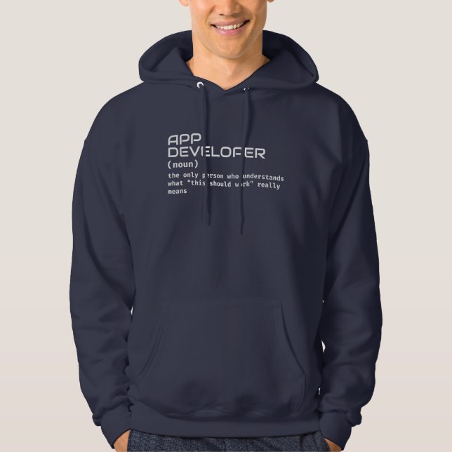 Veste À Capuche Programmer Life - Drôle développeur de logiciels (Devant)