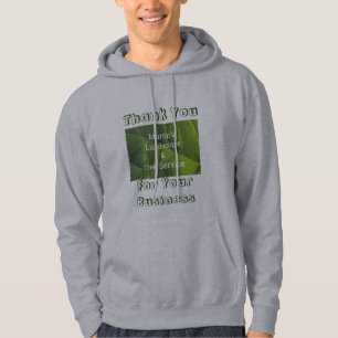 Veste À Capuche Promotion d'entreprise - photo à feuilles vertes E