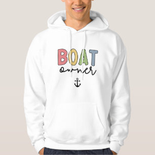 Veste À Capuche Propriétaire de bateau capitaine de bateau nouveau