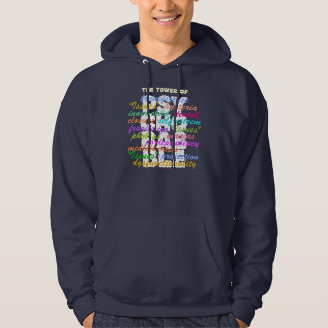Veste À Capuche Psychobabble (Devant)