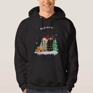 Veste À Capuche Puli Reindeer Xmas Lumière Ornements de Noël Noël 