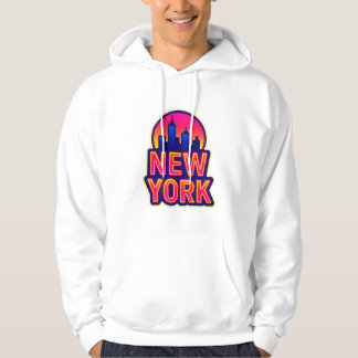 Veste À Capuche Pulse urbaine : Lumières de New York