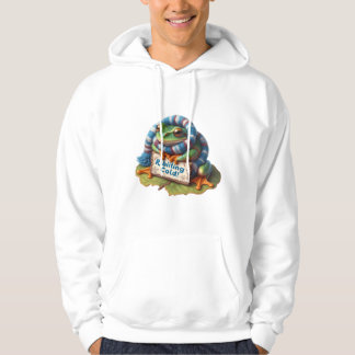 Veste À Capuche Pun de grenouille amusant : "Il fait ribiiit !"