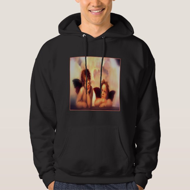 Veste À Capuche Putti paire d'anges (Devant)