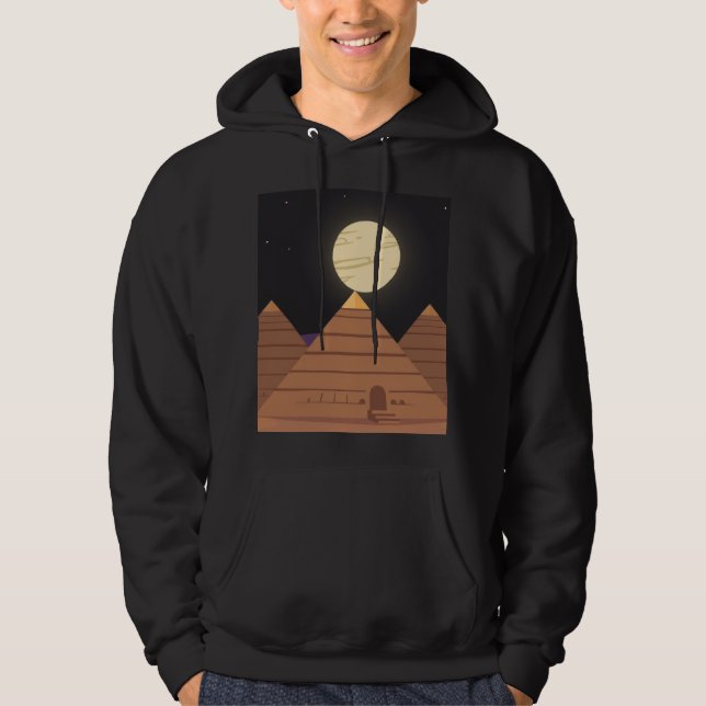 Veste À Capuche Pyramides incroyables  (Devant)